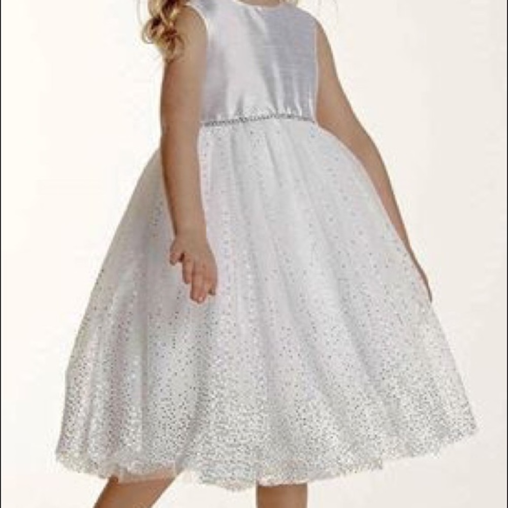 Girl Davis Bridal dress Size 14 (L)